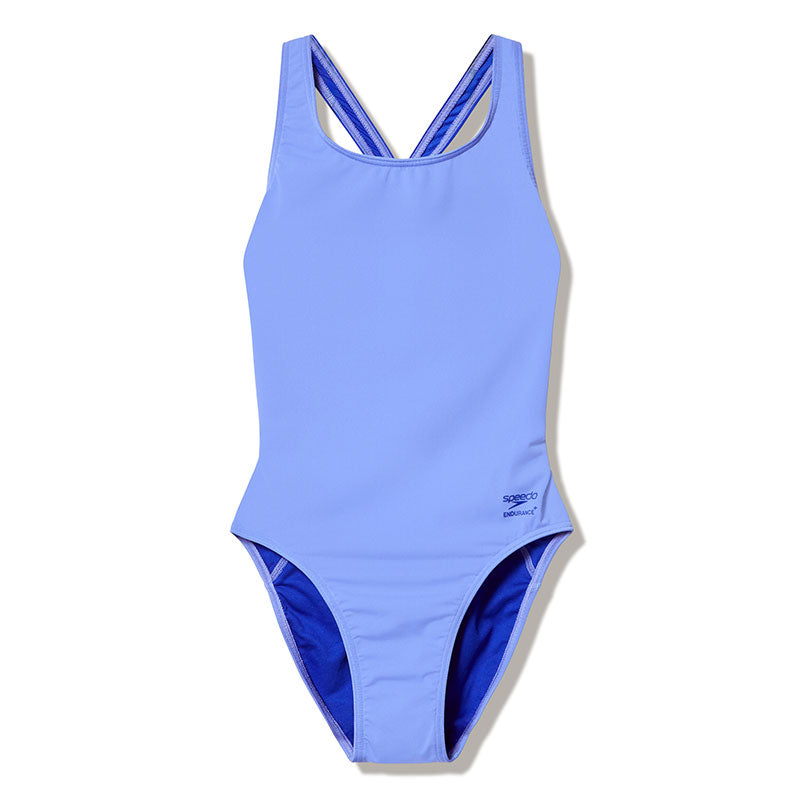 Speedo - Women's Club Training Powerback Swimsuit - Moonlight Lavender