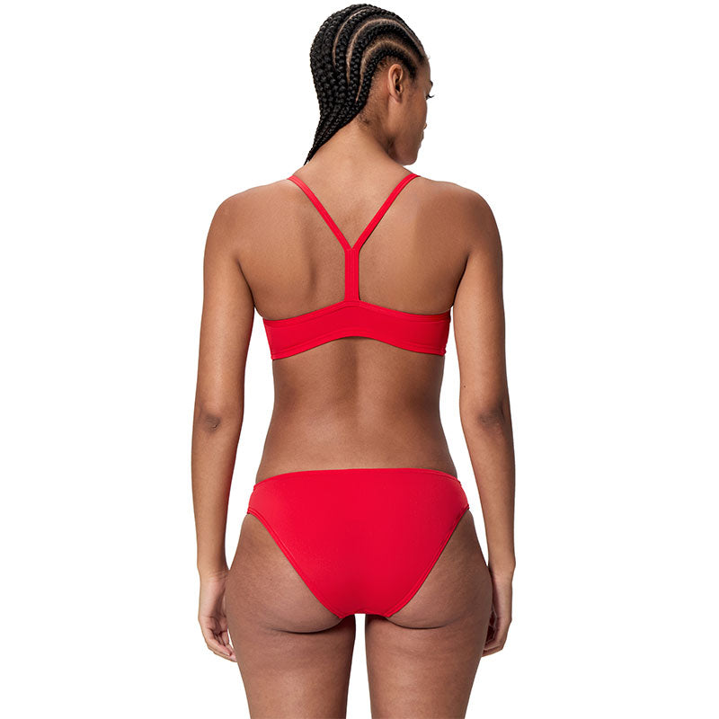Speedo - Women's Endurance+ Logo Thinstrap Bikini Set - High Risk Red