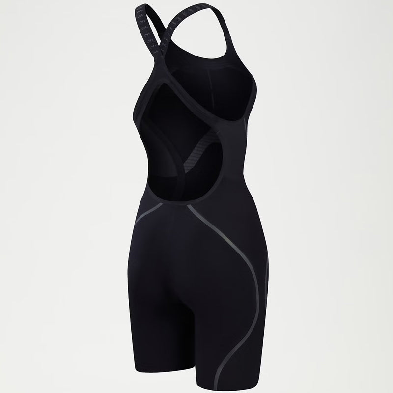 Speedo - Women's Fastskin LZR Pure Intent 2.0 Openback Kneeskin - Black
