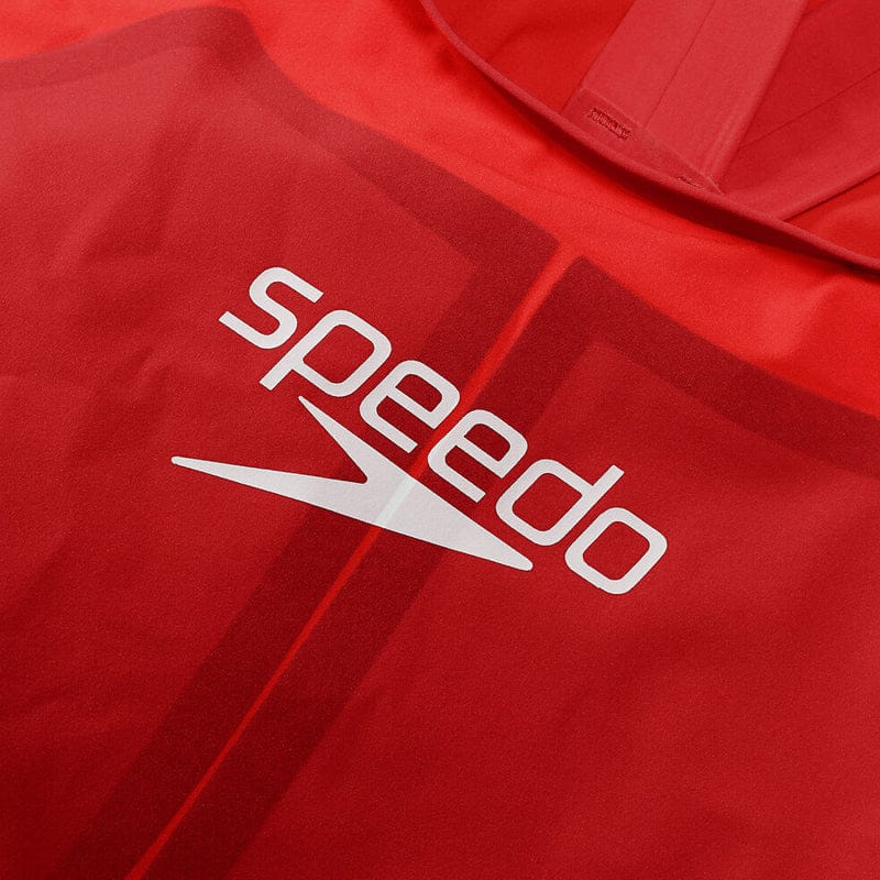 Speedo - Women's Fastskin LZR Pure Valor 2.0 Openback Kneeskin - Red/Blue