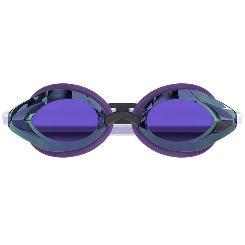 Speedo - Women's Vanquisher 3.0 Mirrored Goggle - Purple/Iris/Silver