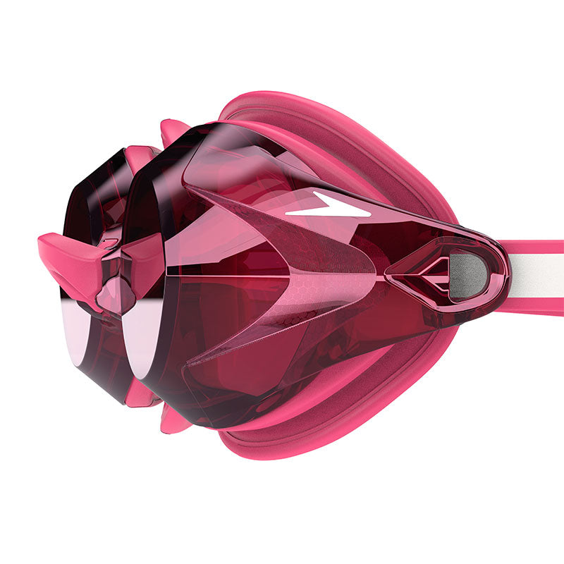 Speedo - Women's Vanquisher 3.0 Mirrored Goggles - Margarita Pink/Ablaze/Punch Mirror