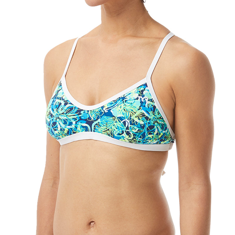 TYR - Malibu Crosscut Tieback Ladies Top - Turquoise
