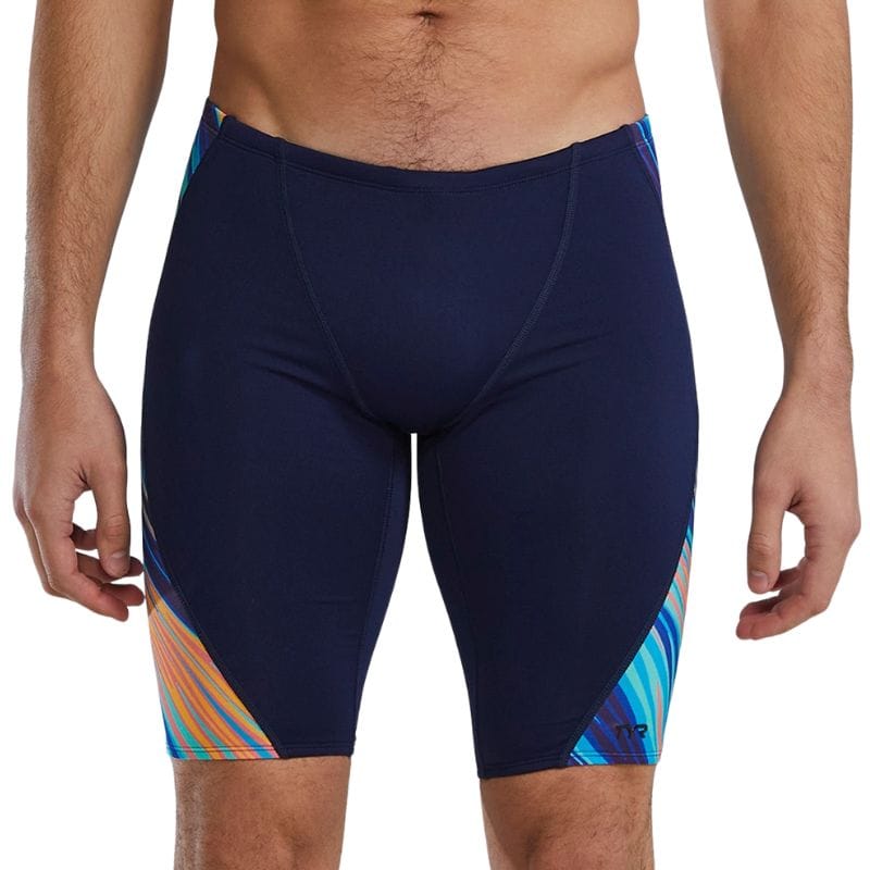 TYR - Riptidal Men's Durafast Elite® Jammer - Teal/Orange