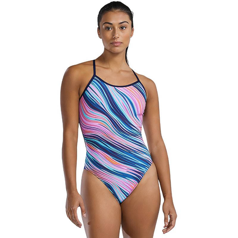 TYR - Riptidal Women's Trinityfit Swimsuit - Pink/Multi