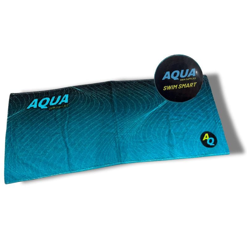 Aqua - Mini Expanding Cotton Towel