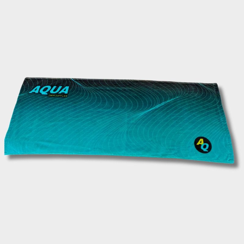 Aqua - Mini Expanding Cotton Towel