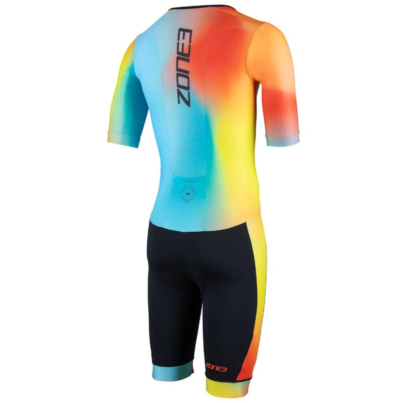 Zone3 - Men's Activate+ Short Sleeve Trisuit - Neon/Black