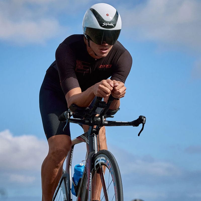 Zone3 - Men's Aeroforce-X II Short Sleeve Trisuit - Black