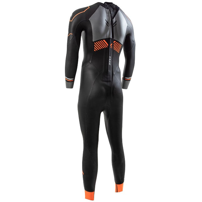 Zone3 - Mens Thermal Aspire Wetsuit - Black/Orange