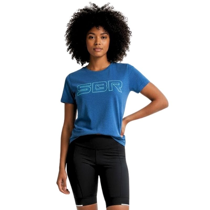 Zone3 - Women's Swim/Cycle/Run Tee (Blue)