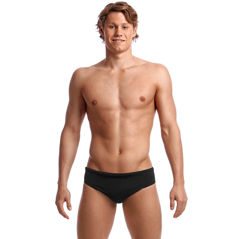 Funky Trunks - Still Black - Mens Classic Briefs