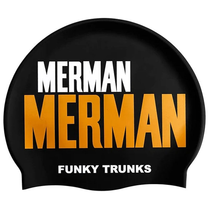 Funky Trunks - Golden Merman - Silicone Swimming Hat