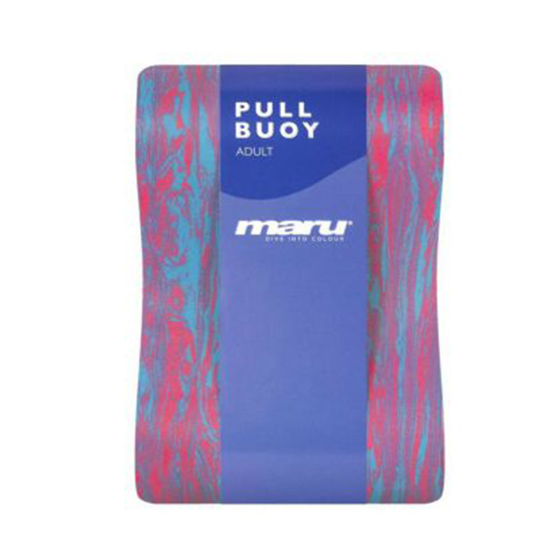 Maru - Swirl Pull Buoy - Blue/Pink