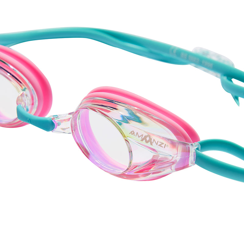 Amanzi - Axion Pearl Mirror Goggles - Pink/Teal