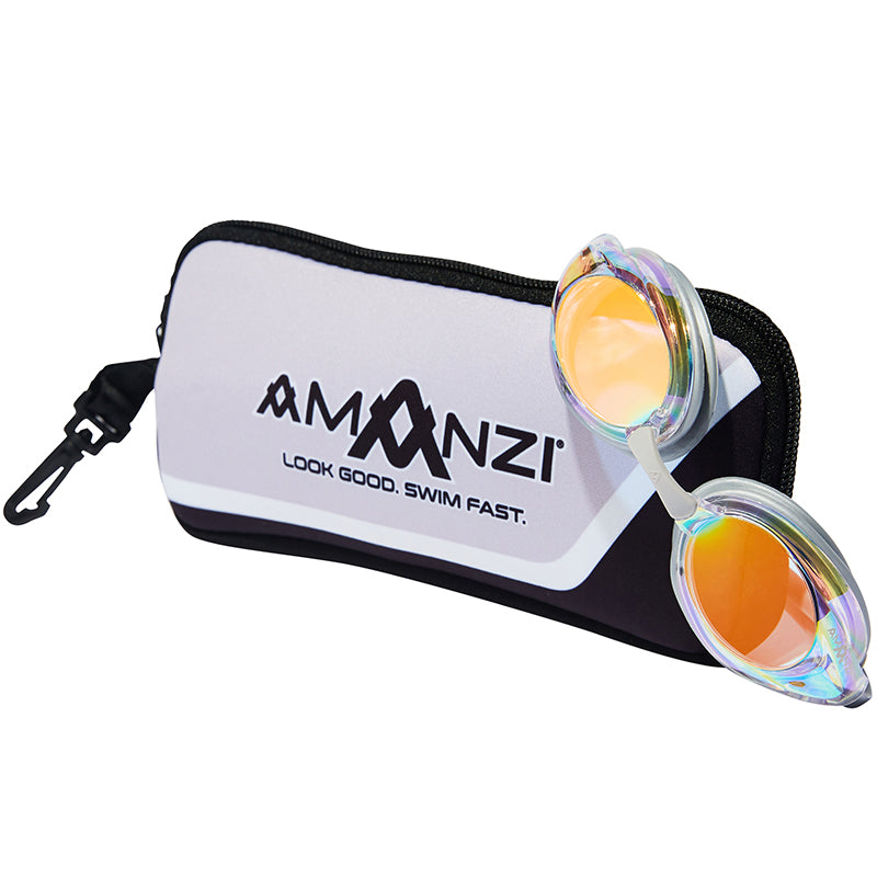 Amanzi - Axion Pearl Mirror Goggles - Silver