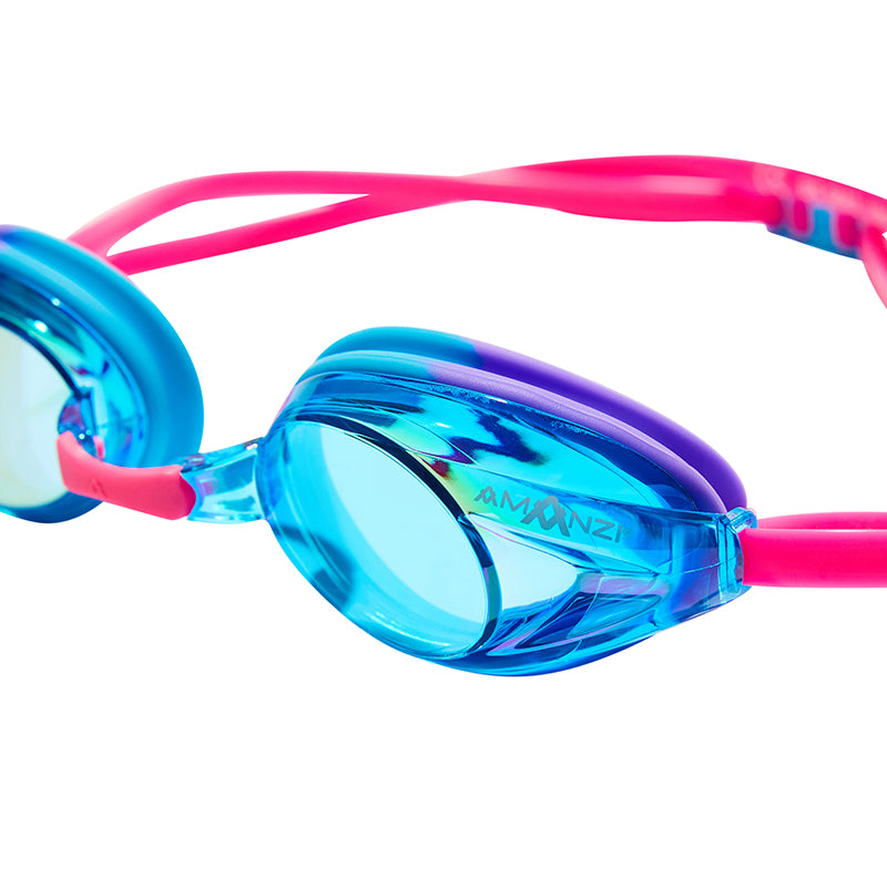 Amanzi - Axion Prismatic Mirror Goggles - Pink/Blue/Purple