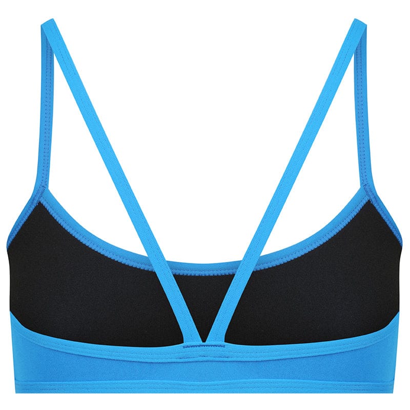 Amanzi - Azure Girls Sports Bikini Top