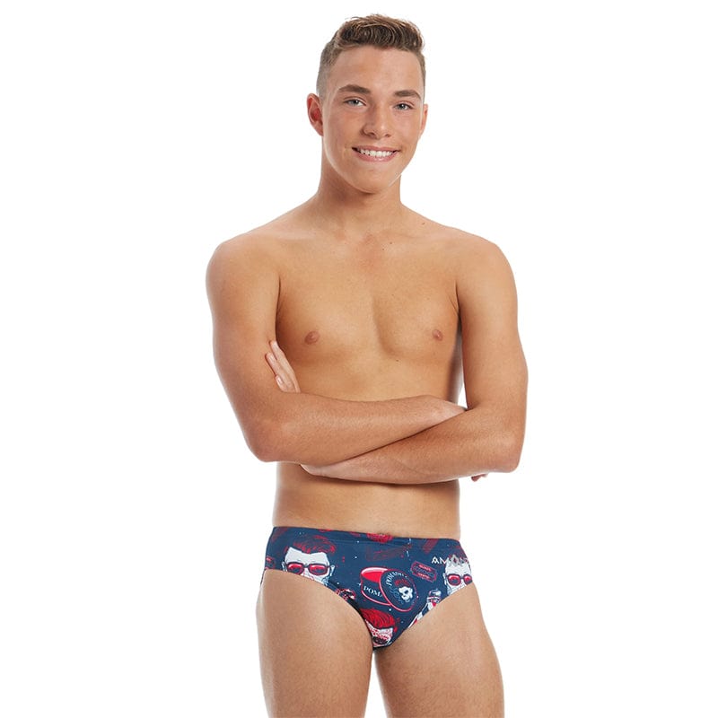 Amanzi - Barber Chop Briefs Boys Swimwear
