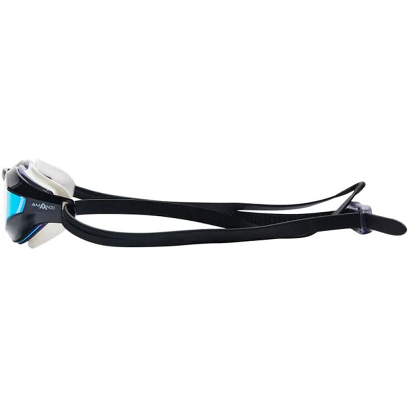 Amanzi - Dominate Prismatic Mirror Goggles - Black/White