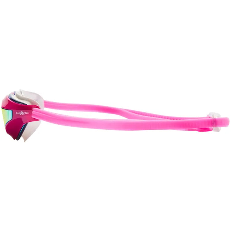 Amanzi - Dominate Sunset Mirror Goggles - Pink/White