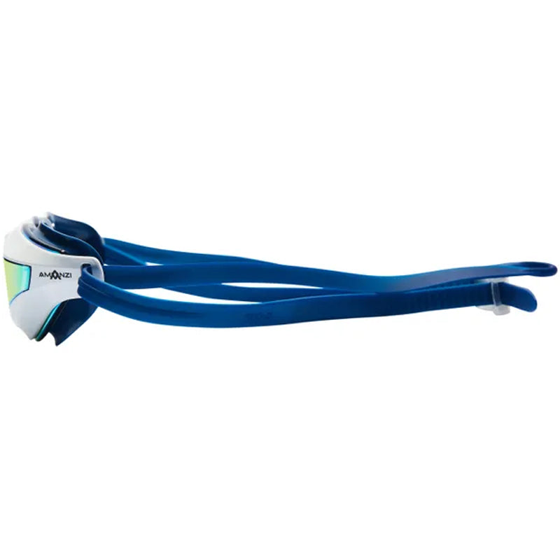 Amanzi - Dominate Sunset Mirror Goggles - White/Indigo