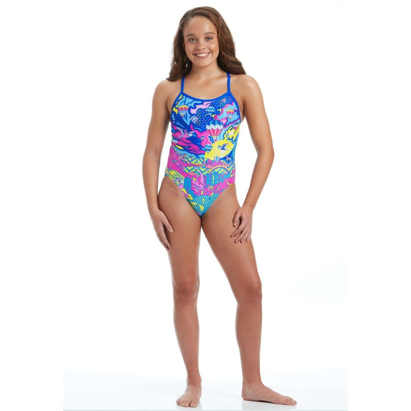 Amanzi - Fly Away Girls One Piece Swimsuit