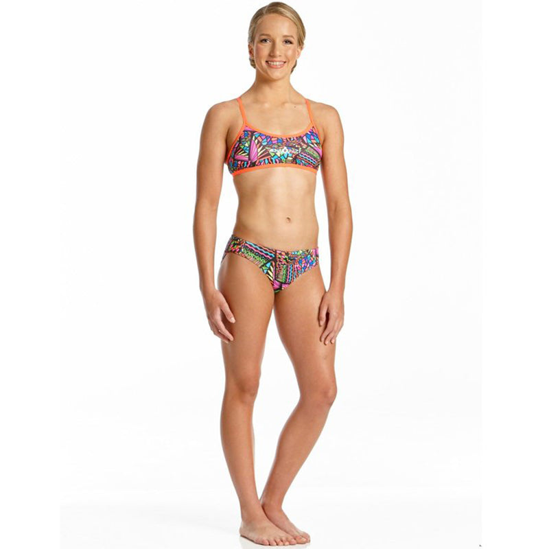 Amanzi - Candy Puzzle Girls Two Piece Sports Bikini