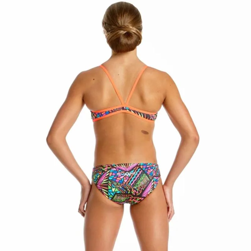 Amanzi - Candy Puzzle Girls Two Piece Sports Bikini