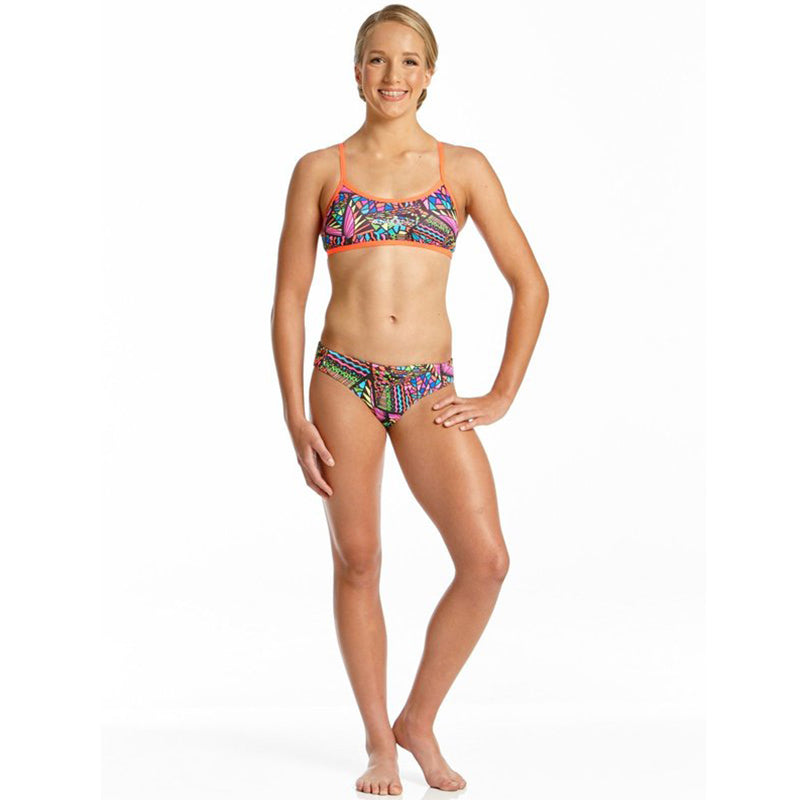 Amanzi - Candy Puzzle Girls Two Piece Sports Bikini