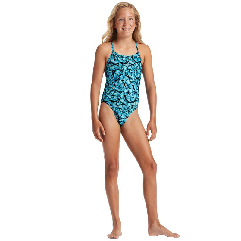 Amanzi - Wingsical Girls One Piece Swimsuit