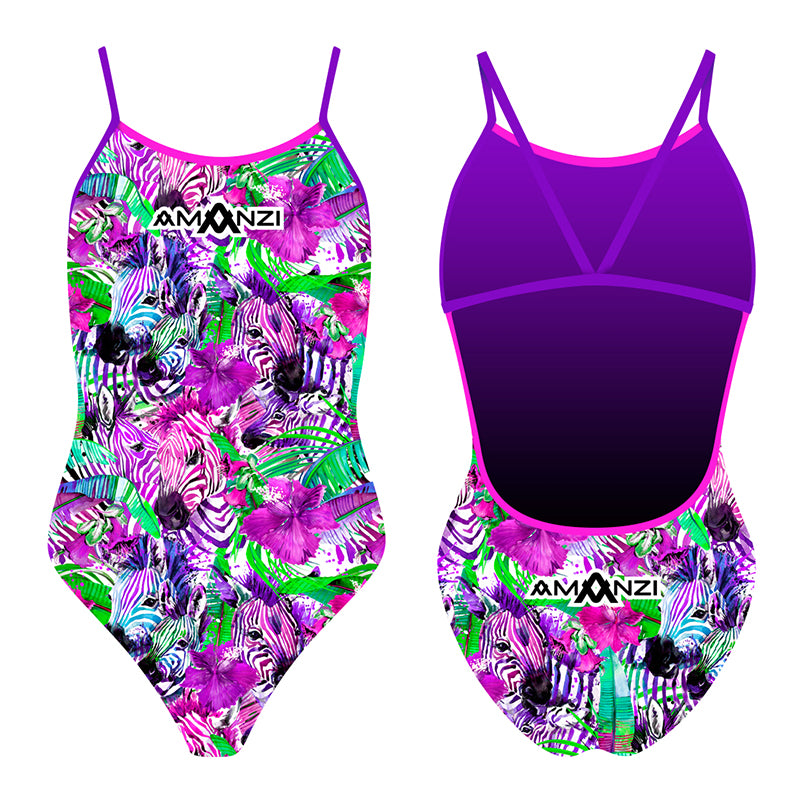 Amanzi - Zafari Girls Proback One Piece