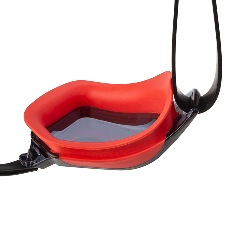 Aquarapid - L2/CZ Mirrored Racing Goggles - Black/Red