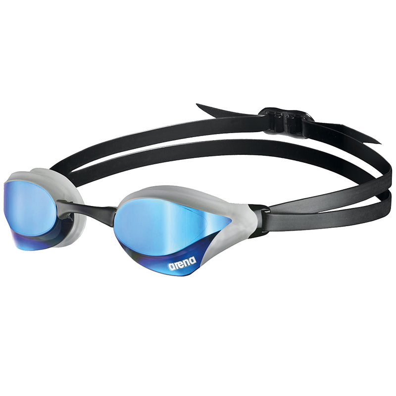 Arena - Cobra Core Swipe Mirror Goggle - Blue/Silver