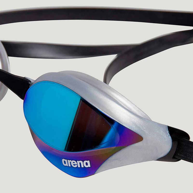 Arena - Cobra Core Swipe Mirror Goggle - Blue/Silver