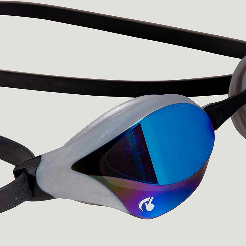 Arena - Cobra Core Swipe Mirror Goggle - Blue/Silver