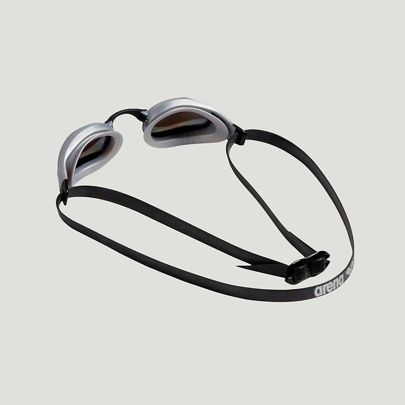 Arena - Cobra Core Swipe Mirror Goggle - Blue/Silver