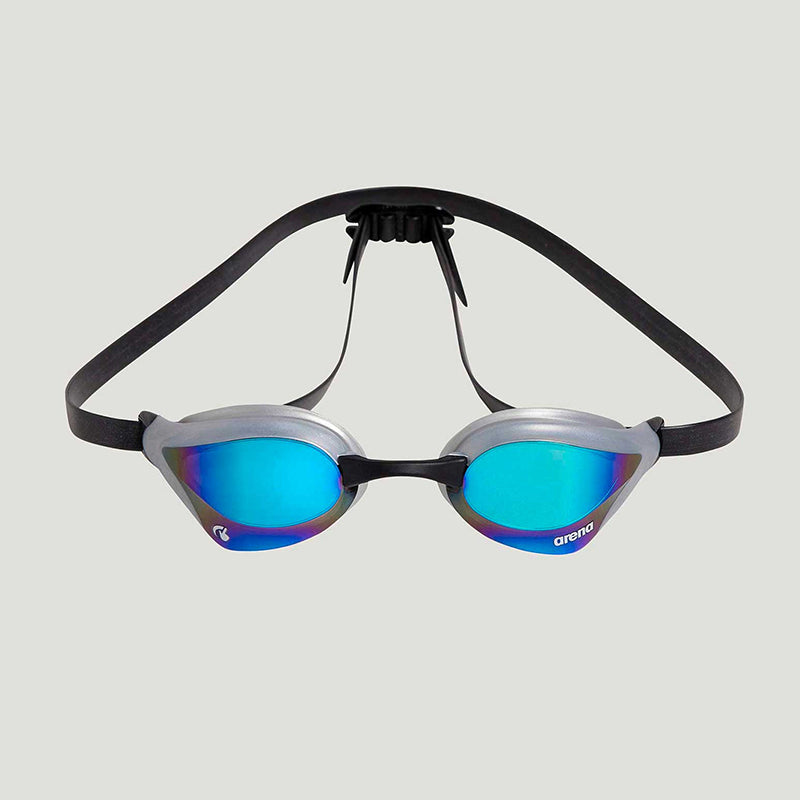 Arena - Cobra Core Swipe Mirror Goggle - Blue/Silver