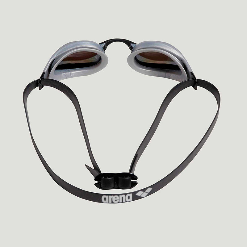 Arena - Cobra Core Swipe Mirror Goggle - Blue/Silver