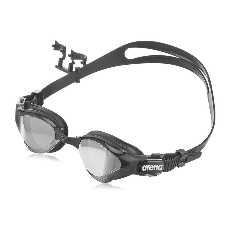 Arena - Cobra Tri Swipe Mirror Triathlon Goggles - Silver/Black