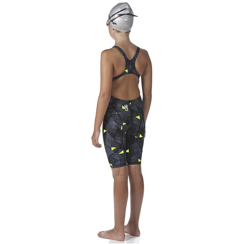 Arena - Girls Powerskin ST 2.0 Open Back - Black/Yellow
