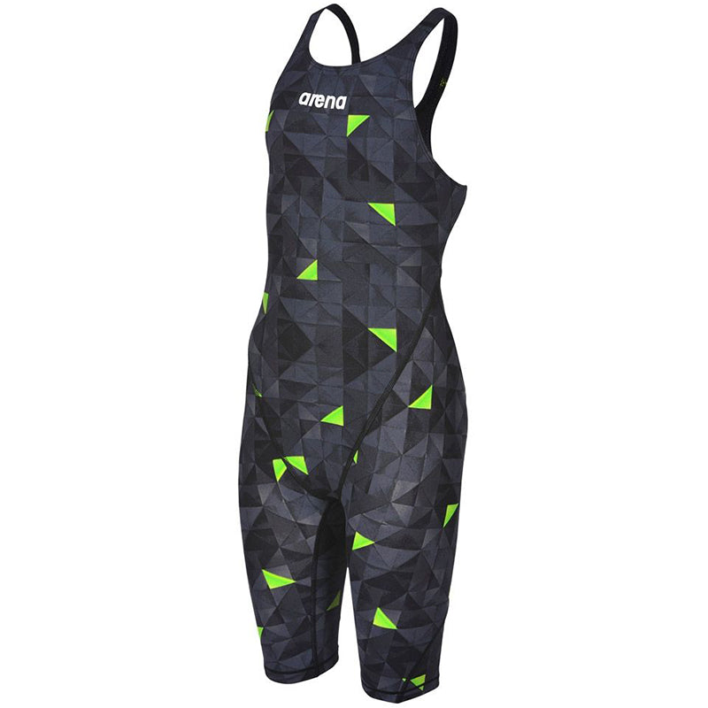 Arena - Girls Powerskin ST 2.0 Open Back - Black/Yellow