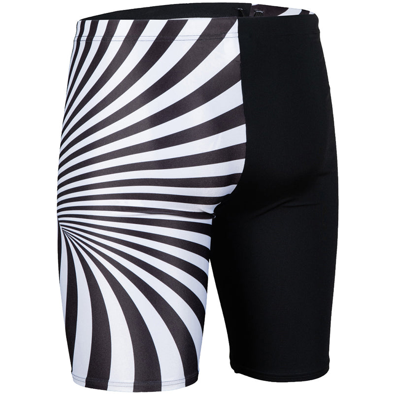 Arena - Mens Crazy Placement Jammer - Black/Multi