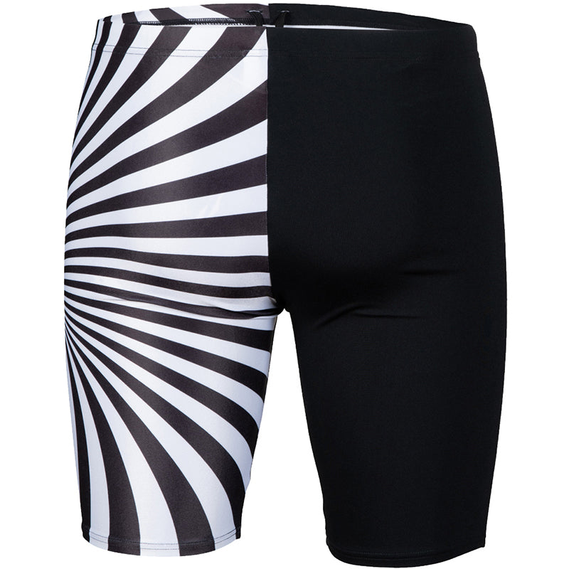 Arena - Mens Crazy Placement Jammer - Black/Multi