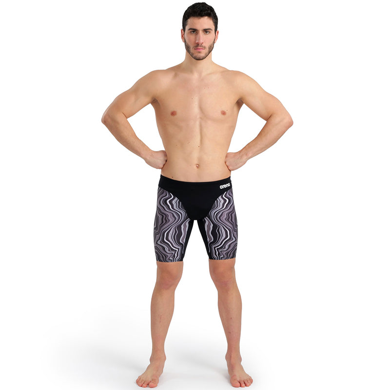Arena - Mens Marbled Jammer - Black/Multi