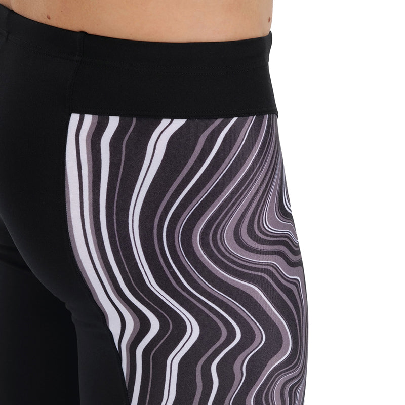 Arena - Mens Marbled Jammer - Black/Multi