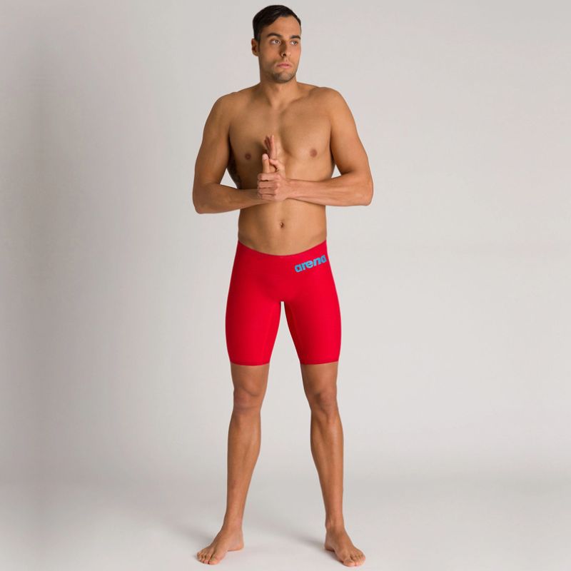 Arena - Men's Powerskin Carbon-AIR² Jammer - Red/Blue