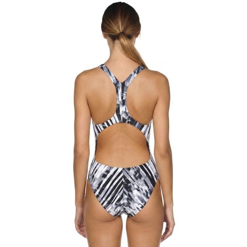 Arena - One Riviera Racerback Ladies Swimsuit - Black/Black
