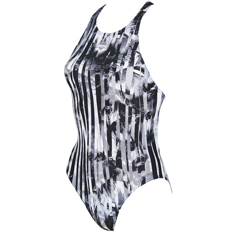 Arena - One Riviera Racerback Ladies Swimsuit - Black/Black