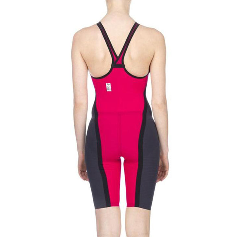 Arena - Powerskin Carbon Flex Full Body Short Leg Closed Back - Red/Dark Grey